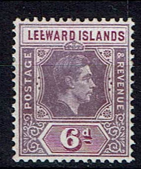 Image of Leeward Islands SG 109ab LMM British Commonwealth Stamp